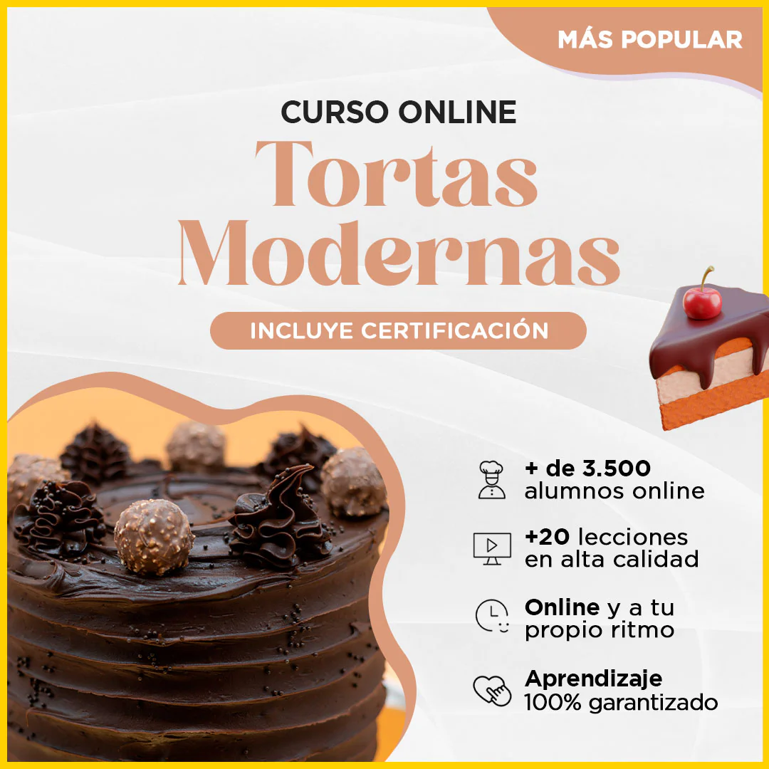 tortas modernas