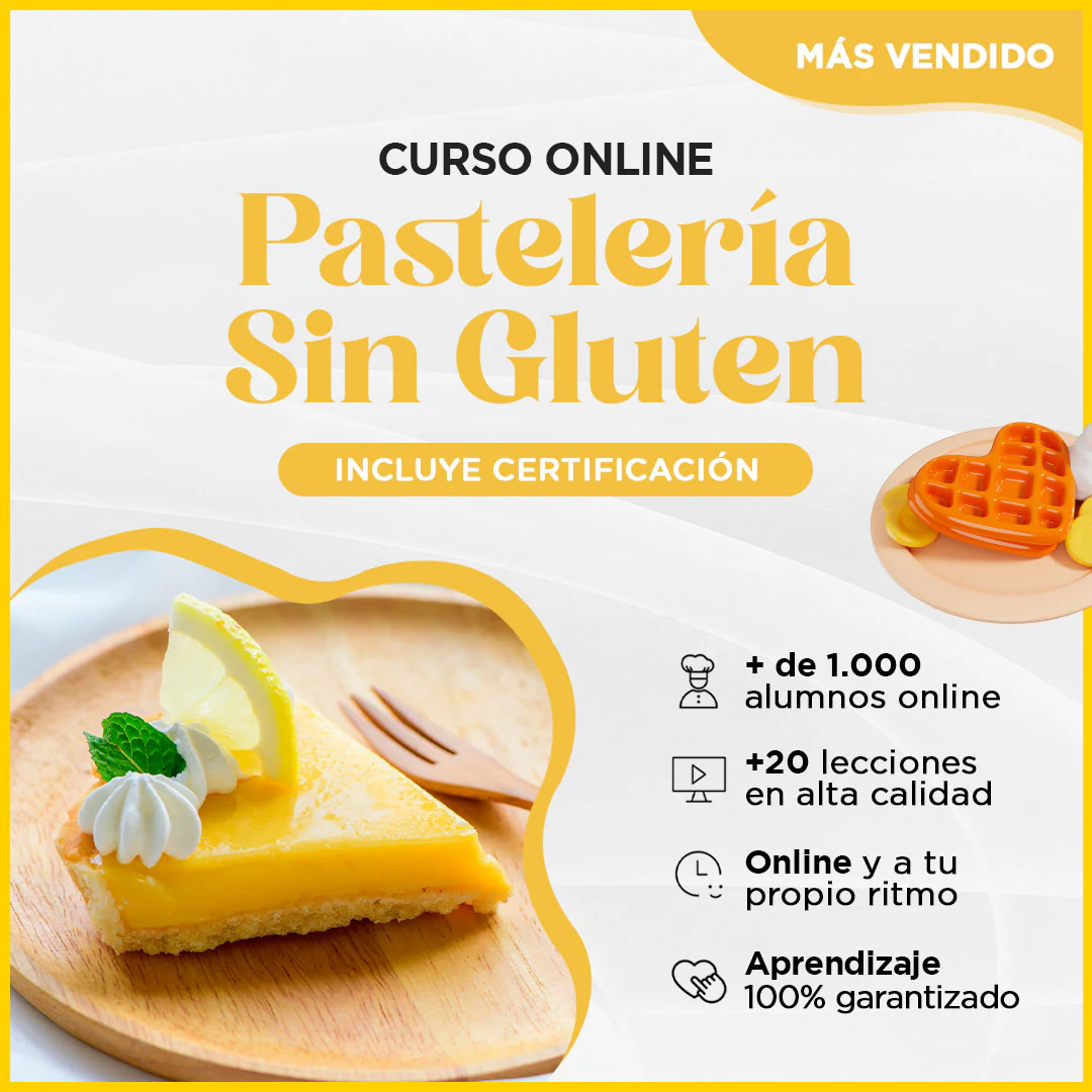 curso online de pasteleria sin gluten