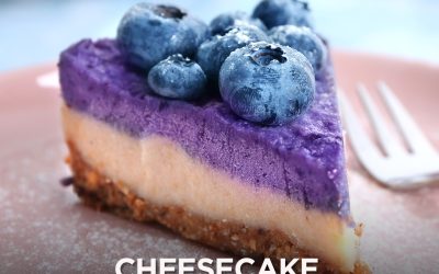 Te AMARÁN por este cheesecake de arándanos: prepáralo ahora