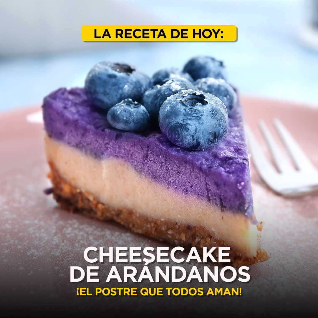 receta de cheesecake arandanos