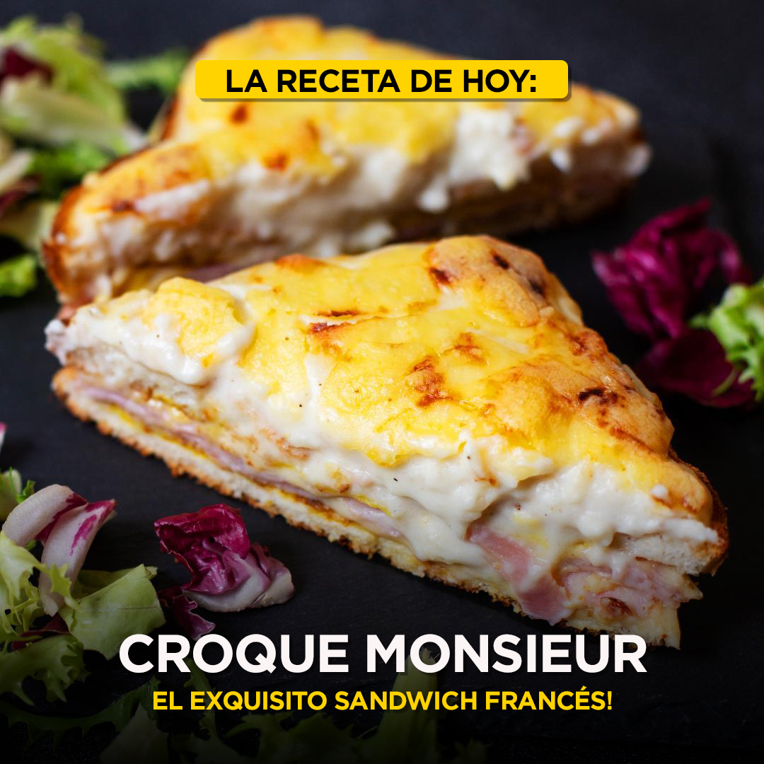 receta de croque monsieur