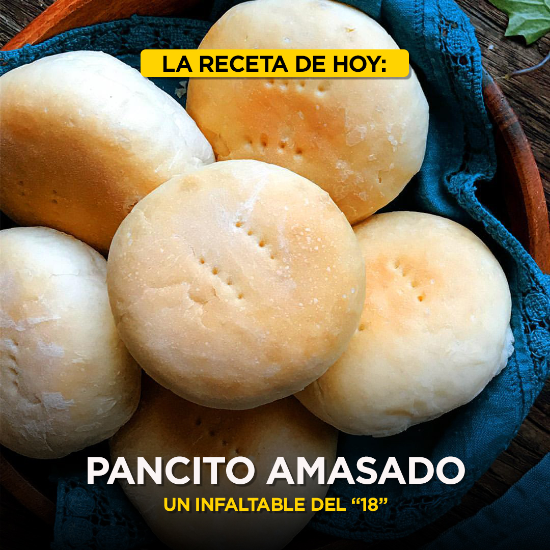 receta de pan amasado