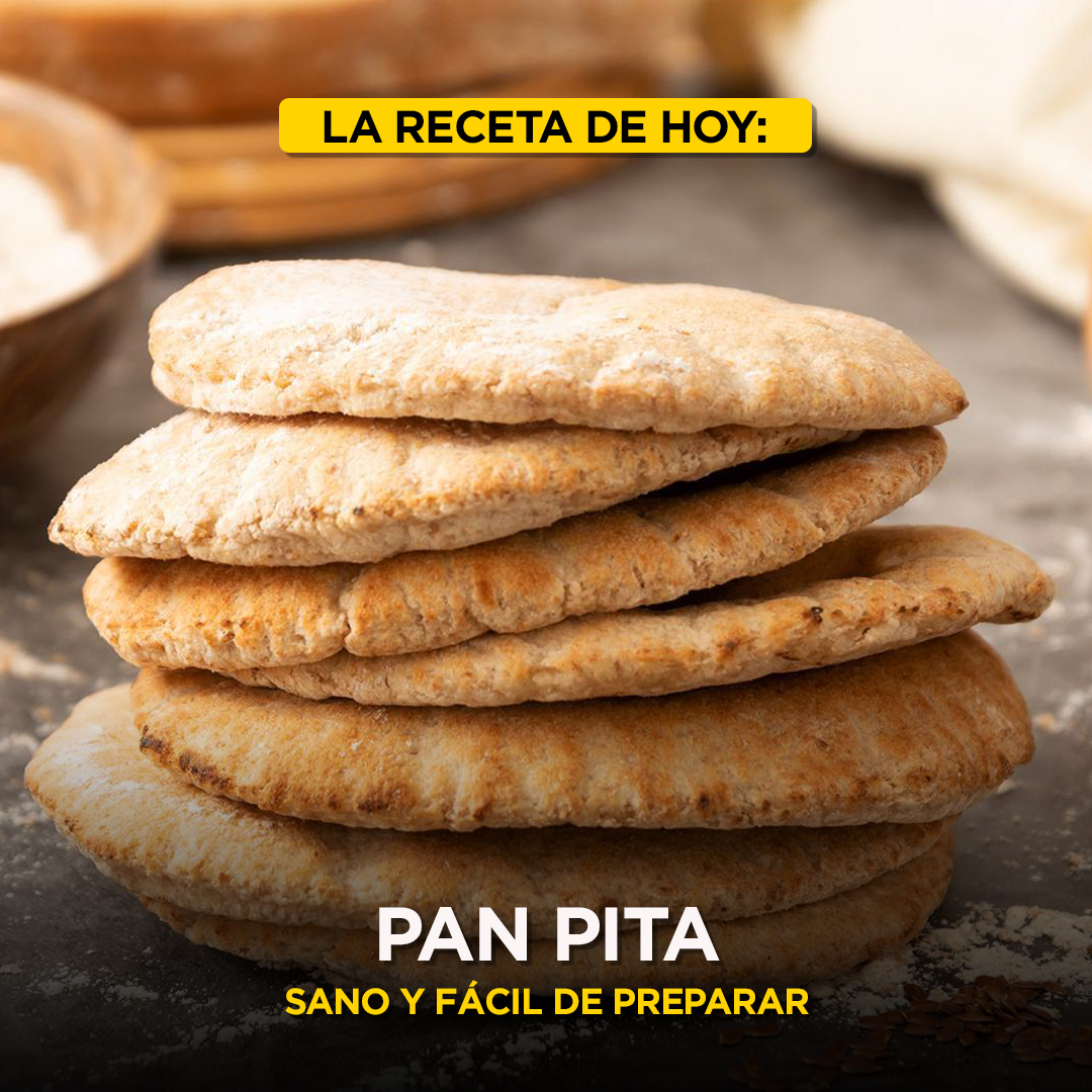 receta de pan pita