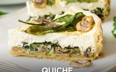 Quiche sin gluten: una receta sana, sencilla y muy sabrosa