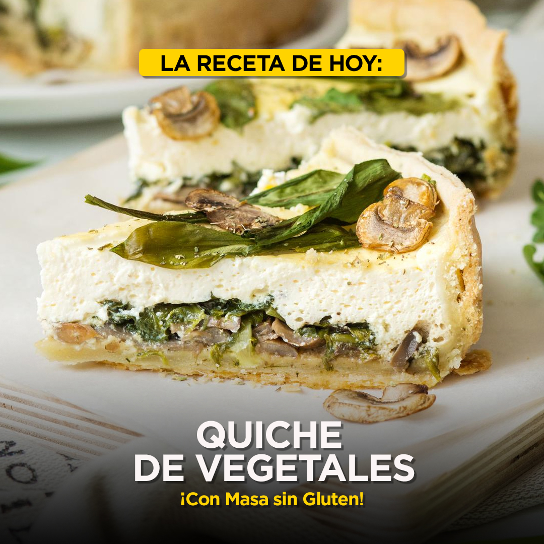 receta de quiche sin gluten